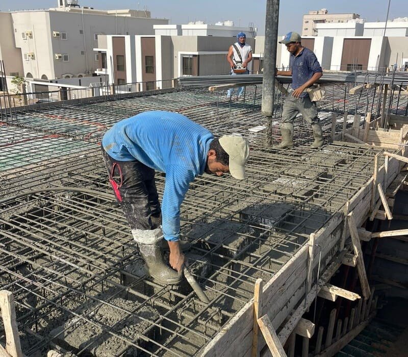 مقاول خرسانة وحدادة